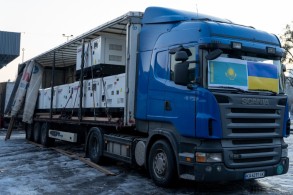 Kazakhstan sends 41 hospital generators to Ukraine