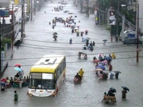 6 people died and 19 people went missing as a result of floods in the Philippines