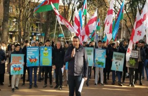 В столице Грузии – Тбилиси прошла акция «Stop Armenian ecocide»