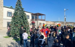 An event was held in Agalı village on the occasion of Solidarity Day and New Year