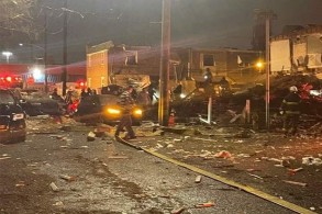 Filadelfiyada qaz partlayışı nəticəsində dörd ev dağılıb