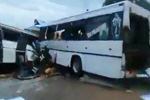İki avtobus toqquşub, 40 nəfər ölüb, 70-dən çox insan yaralanıb