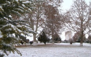 Naxçıvana qar yağdı