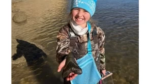 Girl, 9, finds megalodon shark tooth on Maryland beach