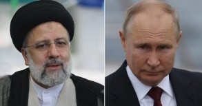 Putin iranlı həmkarı ilə müzakirə apardı