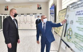 President Ilham Aliyev attended inauguration of “Buzovna-1” substation in Khazar district