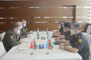 Azerbaijani and Belarusian military medical specialists held a working meeting