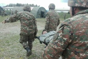 Azerbaijan hands over body of an Armenian serviceman to the other side in Shusha