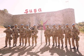 Military Parade held in Shusha on occasion of Remembrance Day