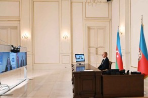 Azerbaijani President: There is no room to talk about any status for the so-called entity which does not exist