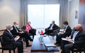 Turkish top diplomat, OSCE Secretary-General discuss Karabakh