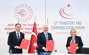 Protocol on Baku-Tbilisi-Kars railway signed