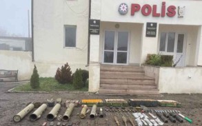 Ammunition found in Shusha 