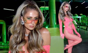 Paris Hilton toy gabağı yiğıncaq etdi - Foto