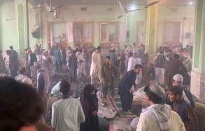 Dozens killed in mosque explosion in Afghanistan