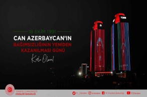 Turkish MFA congratulates Azerbaijan on Restoration of Independence Day