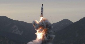 Japan sends protest to N. Korea over launch of ballistic missiles