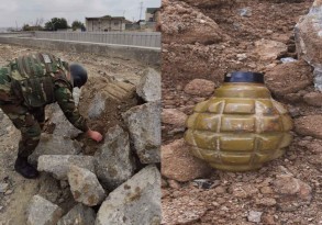 В Баку обнаружена граната