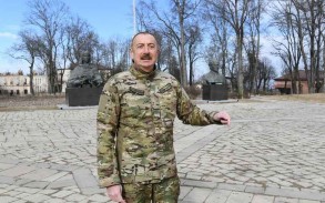 President Aliyev: "There were 10,000 deserters in Armenian army, none of our soldiers fled battlefield"