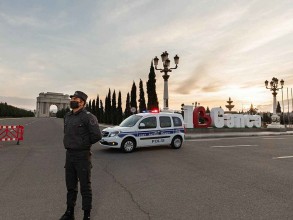 Azərbaycanda polis yol qəzasında həlak oldu