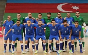 Сборная Азербайджана по футзалу готовится к чемпионату Европы