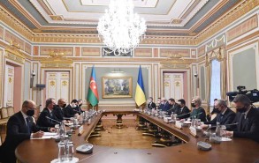 Азербайджан и Украина подписали ряд двухсторонних соглашений <span style="color:red">- Обновлено</span>