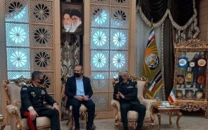 Zakir Hasanov meet with Chief of General Staff of Iranian Army