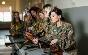 Number of women in Armenian army is increased