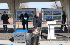 В Агдамском районе заложен фундамент больницы