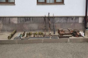 Weaponry detected in Azerbaijan's Khojavend-<span style="color:rgb(229, 14, 113)">PHOTO</span>