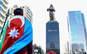 Azerbaijani president and first lady attend nationwide march to commemorate 30th anniversary of Khojaly genocide