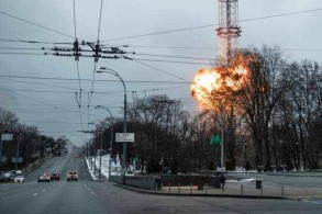 Five people reported dead in attack on Kyiv TV tower