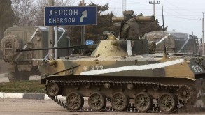 Russia claims control of city of Kherson