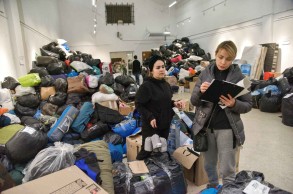 8 trucks of Turkish aid delivered to war victims in Ukraine, Moldova