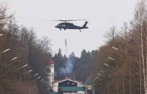 Ukrainian delegation arrives for talks with Russia in Belovezhskaya Pushcha