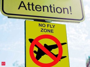 What is the meaning of 'no-fly zone'?