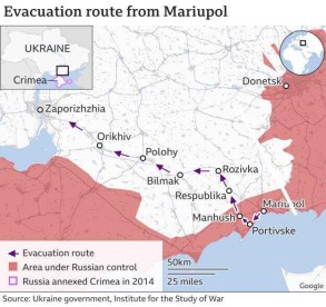 Mariupol evacuation halted for a second day - International Red Cross