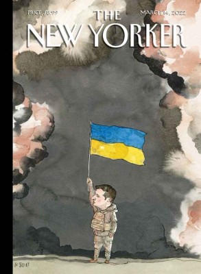 New Yorker cover features Zelensky