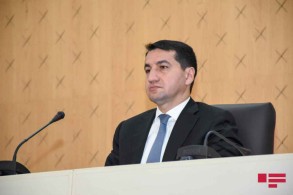 Hikmet Hajiyev: "Signing a Memorandum of Understanding with Iran is a historic event"