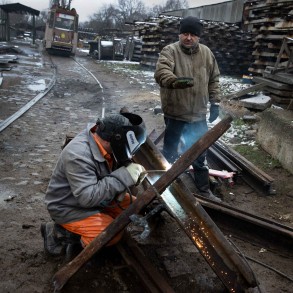 Mines, sandbags and roadblocks: Odesa fortifies for Russian war