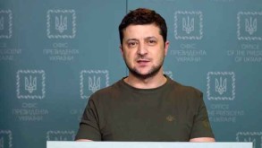 Zelensky draws parallels between Russian invasion and WW2