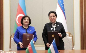 Между парламентами Азербайджана и Узбекистана подписано соглашение