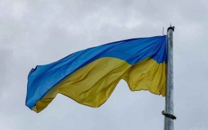 Ukraine flag waving above Chernobyl again

