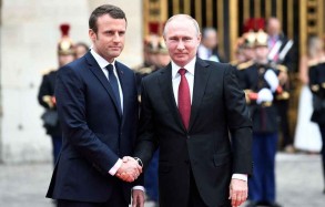 Макрон: Путин стремится одержать победу к 9 мая