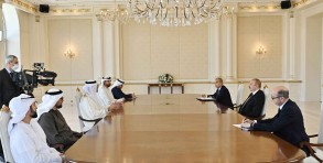 Ilham Aliyev received UAE’s Minister of Industry and Advanced Technology