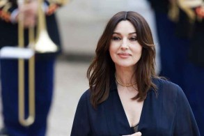 Monica Bellucci on Istanbul stage