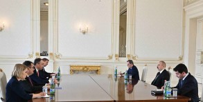 Ilham Aliyev received delegation led by EU Special Representative for South Caucasus