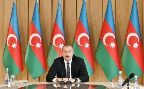 President Ilham Aliyev got acquainted with the construction of the Ahmadbayli-Fuzuli-Shusha highway