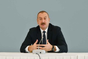 President: We need to see in Armenian government, a partner which we can trust, which we can agree on long term peace