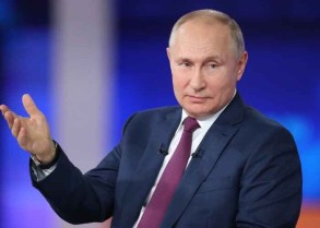 Putin congratulates leaders, people of CIS states, Abkhazia, South Ossetia with May 9